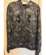 MENS UNDER ARMOUR COLD GEAR  LOOSE FIT ARMY GREEN PULLOVER HOODIE SIZE M... - £19.38 GBP