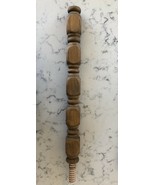 Wooden Spindle and Tread 15&quot; Long Approx. circumference 5.5&quot; - £11.07 GBP
