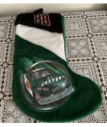 Nascar Dale Jarrett #88 Christmas Stocking Green Velvet 15 Inches - £9.86 GBP