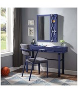 Cargo Vanity Desk, Blue Finish - $3,955.69 MXN