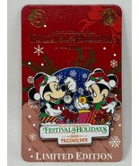 Disney Epcot Festival Of The Holidays Mickey Minnie AP Passholder Pin 20... - £19.46 GBP