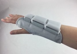 CARPAL TUNNEL Wrist Stabilizer Brace w/ METAL Support Small RIGHT HAND - £12.06 GBP