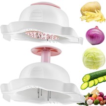 2 Pieces Food Safety Holder Mandoline Slicing Tool, Food Slicer Cutter Finger Gu - £19.17 GBP