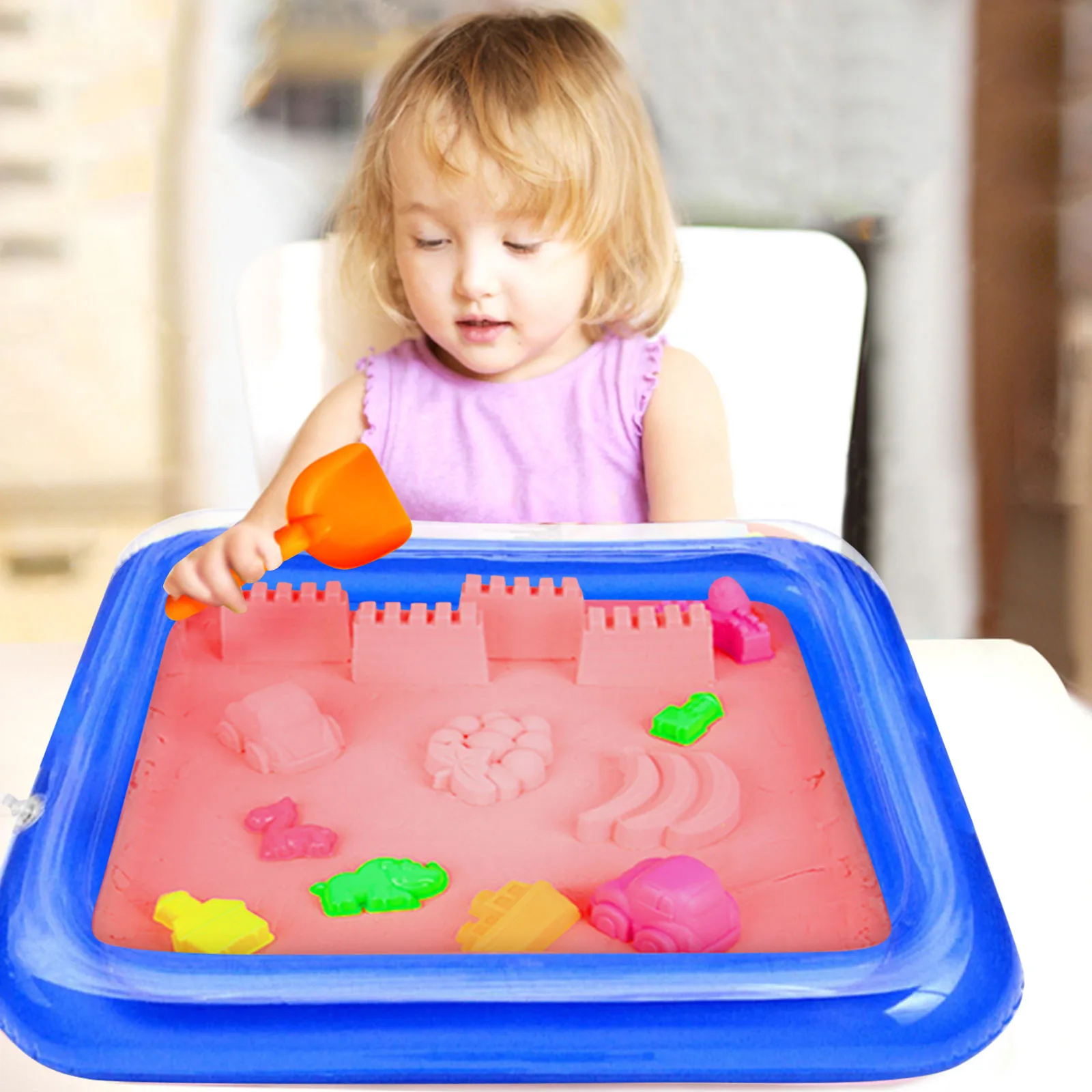Children Toy Sand Table Indoor Multifunction Inflatable Baby Swimming Pool Fish - £6.80 GBP+