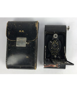 Eastman Kodak Hawk Eye Shutter Model B NO. 2A Folding Vintage Camera &amp; C... - €38,36 EUR