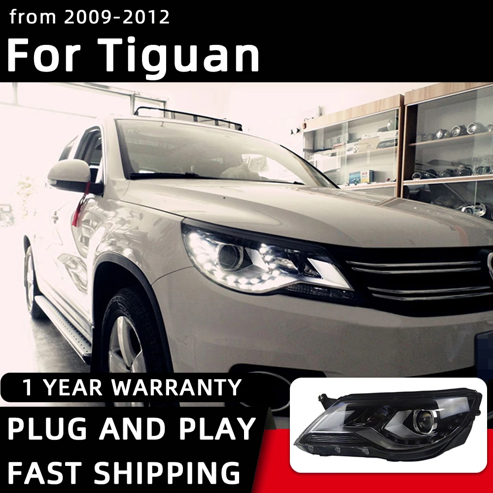 Car Styling Headlights for VW Tiguan LED Headlight 2009-2012 Tiguan Head Lamp - £690.64 GBP+
