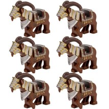 6pcs Battle Ram War Sheep - The Hobbit The Battle of the Five Armies Minifigures - £13.32 GBP