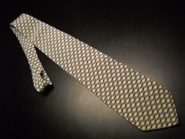 Ties To Nature Neck Tie Fish Golds Greens and Browns Hand Sewn Imported ... - $11.99