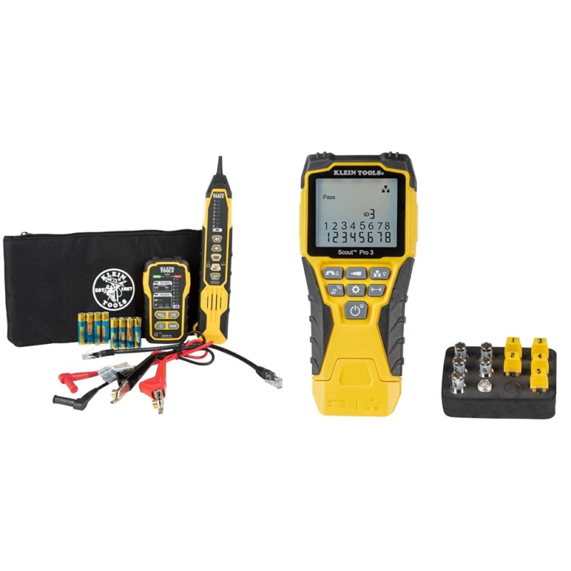  Cable Tester Kit with Scout Pro 3 for Ethernet/Data, Coax/Video VDV500-... - $265.53+