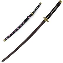 40" Roronoa Shusui Replica Samurai Sword Stainless Steel Katana with Scabbard image 2