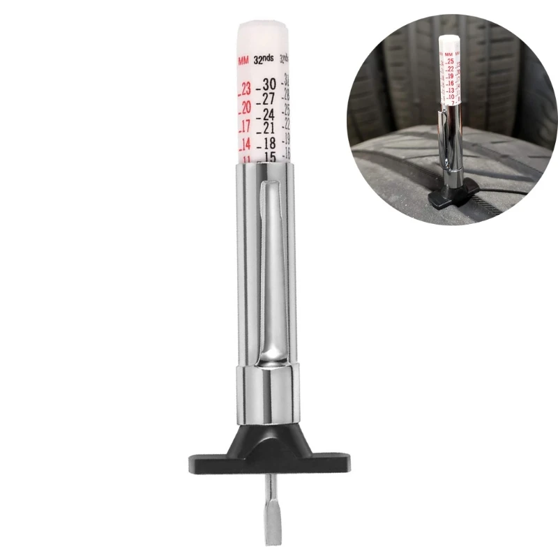 Auto Depth Thickness Gauge Meter Car Tyre Tire Tread 25MM Measuring Pen - $190.02