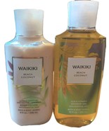 Bath &amp; Body Works Waikiki Beach Coconut Body Wash &amp; Body Lotion Full Sizes - $511.75 MXN