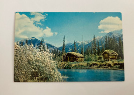 Trappers Cabin Alaska Postcard - £7.83 GBP