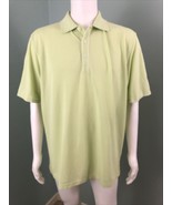 Men&#39;s Ashworth S/S Light Green Functional EZ-Tech Polo Golf Shirt Sz Large - €12,62 EUR
