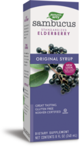 Sambucus Standardized Elderberry Original Syrup, Immune Support, 8 Oz. - £23.72 GBP