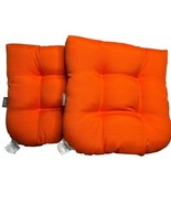 PILLOW PERFECT Set of 2 Seat Cushions Orange -New - $949.78 MXN