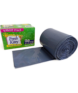 30 Count  Litter Box Liners Super Thick, Durable, Easy Clean up Jumbo Sc... - $21.63