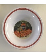 Pottery Barn PASTA RUSTICA Carrots Carote Pasta Serving Bowl 9.75&quot; Across - $24.05 CAD