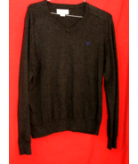 Penguin Munsing wear Cotton V-Neck Sweater Men&#39;s XL Dark Charcoal Heathe... - $26.57 CAD