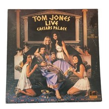 Tom Jones Live At Caesar&#39;s Palace LP Vinyl Record Album Lounge Rock - £7.99 GBP