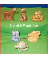 Lot of 6 Wade  Pet Shop Friends From Red Rose Tea  - $24.75