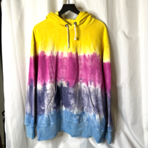 Vtg Champion Products Reverse Weave Warm Ups Tie Dye Hoodie Jacket Pullover XS - £63.26 GBP