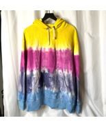 Vtg Champion Products Reverse Weave Warm Ups Tie Dye Hoodie Jacket Pullover XS - £62.92 GBP