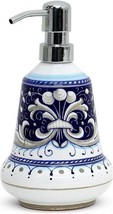 Liquid Soap Lotion Dispenser RICCO DERUTA Tuscan Italian Medium Chrome Blue - £133.53 GBP
