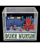 Duke Nukem - 3D Cube Handmade Diorama - VideoGames - Shadowbox - £54.22 GBP
