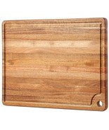 Large Acacia Wood Cutting Board for Kitchen - Chopping Board(Butcher block) - £39.62 GBP+