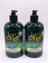 (2) Hair One Cleanser Conditioner FOR DRY SCALP Tea Tree Oil 12oz - $49.99