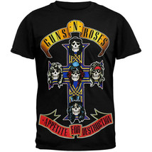 New Guns N Roses Logo Licensed Concert Band T-Shirt - £19.10 GBP+