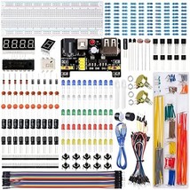 Electronics Fun Kit for Arduino Raspberry Pi with Breadboard and Components - £21.42 GBP