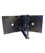 3 NEW Chubby 2 CD DVD Game Discs Double Jewel Cases Gray Black Trays SF19 - $9.90