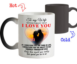 Romantic Coffee Mug Gift for Wife from Husband Never Forget that I Love You - $22.75+