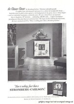 1951 Stromberg Carlson Television Vintage Print Ad Fine - £1.99 GBP
