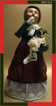 Victorian CAROLER DOLL by BYERS&#39; Choice Ltd - Retired - FREE SHIPPING - £31.25 GBP