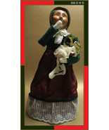 Victorian CAROLER DOLL by BYERS&#39; Choice Ltd - Retired - FREE SHIPPING - £30.67 GBP