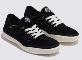 Vans Circle Vee SE Suede Black/Marshmallow Sneakers Low-Top Shoes Size  11.5 - £51.24 GBP