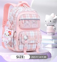 Sanrio Schoolbag Female Cute Hello Kitty Primary Kuromi Girl Cinnamoroll Childre - £92.94 GBP