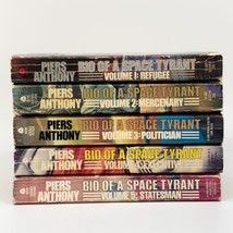 Piers Anthony Bio of a Space Tyrant Vols 1-5 Vintage PB Sci-Fi Avon Lot Set - £15.14 GBP