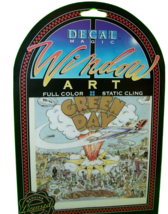 Green Day Dookie Vintage Original Window Art Magic Cling NOS Licensed 1994 Punk - £14.93 GBP