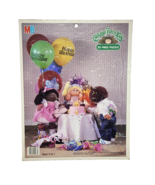 VINTAGE 1984 CABBAGE PATCH KIDS 25 PIECE PUZZLE KIDS HAPPY BIRTHDAY PARTY - $23.75
