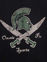 Nwot - Soldiers Of Sparta Helmut Image Adult S Double-Sided Short Sleeve Tee - $9.99