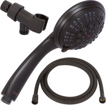 6 Function Handheld Shower Head Kit - High Pressure, Removable, Rubbed B... - £55.98 GBP