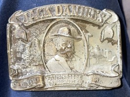 Vtg JACK DANIELS Old Time Tennessee Whiskey Belt Buckle 1989 Bergamot INC.  - $461.15 MXN