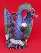 Dragon Holding Crystal Ball Figurine Yardworks Originals  SF-9402 - £7.18 GBP