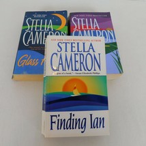 Lot of 3 Stella Cameron PB Novels Glass Houses 2001 Tell Me Why 2002 Finding Ian - £6.92 GBP