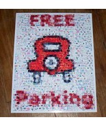 Amazing Monopoly FREE PARKING sign poster Montage - £9.01 GBP