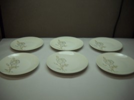 ROSENTHAL China SET OF 6 Salad Plates Design by Raymond LOEWY CLASSIC ROSE - £31.06 GBP